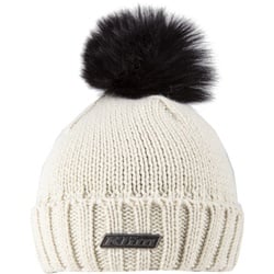 Klim Pom Dames Beanie, zwart-wit, Eén maat Voorvrouw