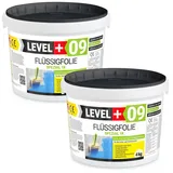 LEVEL+ Flüssigfolie Abdichtung Dichtfolie flexibel 8 kg blau