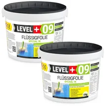 LEVEL+ Flüssigfolie Abdichtung Dichtfolie flexibel 8 kg blau