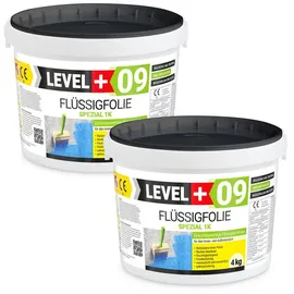 LEVEL+ Flüssigfolie Abdichtung Dichtfolie flexibel 8 kg blau