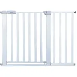 RAMROXX Treppenschutzgitter 110-120 cm 77 cm Weiß