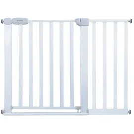 RAMROXX Treppenschutzgitter 110-120 cm 77 cm Weiß