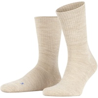 Falke Unisex Socken Walkie Light, Trekking- und Wanderstrumpf, Unifarben Beige (Sand) 42-43