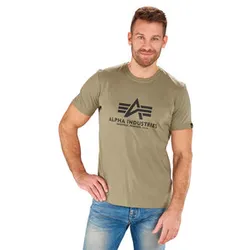 "Basic T" Kurzarm Shirt grün, XXL
