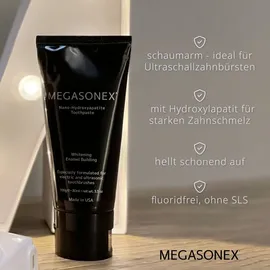 Megasonex Whitening Zahnpasta fluoridfrei 80 ml