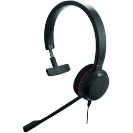 JABRA Evolve 20 Mono Headset USB-C/A, Kabelgebunden, Schwarz