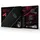Gembird MP-GAMELED-L Mauspad Gaming-Mauspad Schwarz