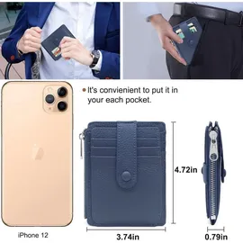 luxuskollektion Geldbörse blau
