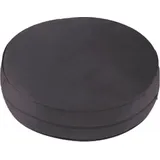 Stoffschmiede Bodenkissen / Samt-Optik / 57cm Durchmesser grau