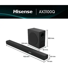 Hisense AX3100Q Schwarz