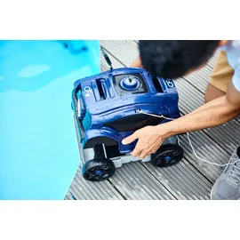 CF Group CF Poolroboter CF100CL mit Lithium-Ionen-Akku Blau-Schwarz