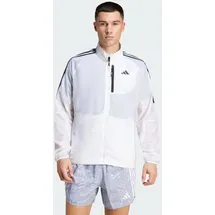 Adidas Own the Run 3-Streifen Packable Jacke White XL