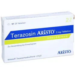 Terazosin Aristo 2 mg Tabletten 25 St