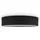 smartwares Deckenleuchte Textilschirm Metall 50 cm Ø 4x E27 Schwarz