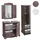 Mendler HWC-H20 5-tlg. Shabby Braun