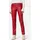 Ricano Lederhose Donna Slim Fit Rot M