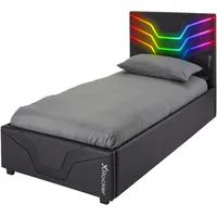 X Rocker Gamingbett Cosmos 90x190 Schwarz mit LED