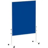 Maul Moderationswand 120 cm x 150 cm blau
