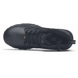 Shoes For Crews Defense Mid, Arbeitsschuhe (ohne Stahlkappe) Uni Stiefel mit rutschfester Außensohle, wasserfest Gr. 45 - Schwarz