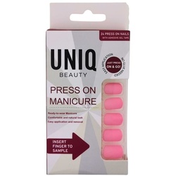 UNIQ Click On / Press Maniküre Nägel Bare Pink 