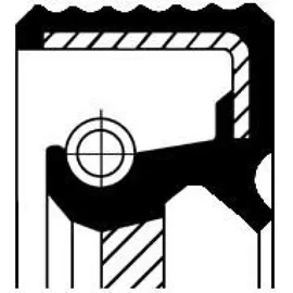 CORTECO Wellendichtring, Differential