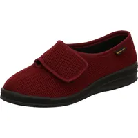 Intermax Damen Hausschuh bordo rot - Schwarz