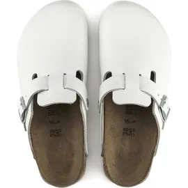 Birkenstock Boston Super Grip Naturleder weiß 36