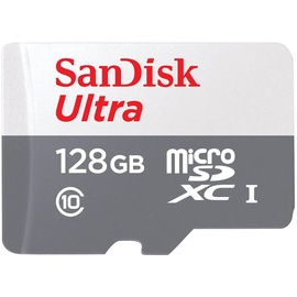 SanDisk Ultra microSDHC/microSDXC UHS-I Class 10 + SD-Adapter 128 GB
