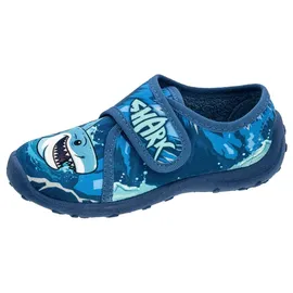 Fischer Schuhe Fischer Kinder Hausschuh Blau 29