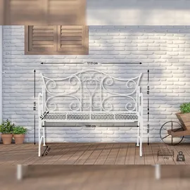 CLP Tara 113 x 47 x 89 cm weiß