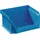 tecwerk Sichtlagerkasten Kunststoff L85/65xB100xH50mm blau