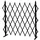 Dobar Faltbares Rankgitter Gr. L 160 x 35 cm Schwarz