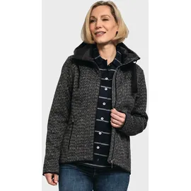 Schöffel Fleece Hoody Aurora Schwarz 38