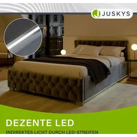 Juskys Nizza 120 x 200 cm dunkelgrau