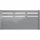 BM Massivholz Sichtschutzelement 180 x 90 cm grau Massivholz