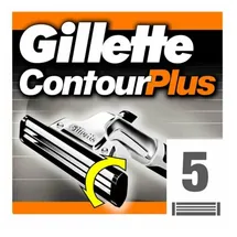 Gillette Rasierklingen Contour Plus 5 St.