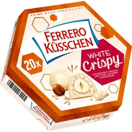 Ferrero Küsschen White Crispy Pralinen 20 Stück 172 g