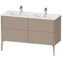 Duravit XViu Waschtisch-Unterschrank XV44850B175 128x48x59,4cm, 4 Auszüge, stehend, champagner