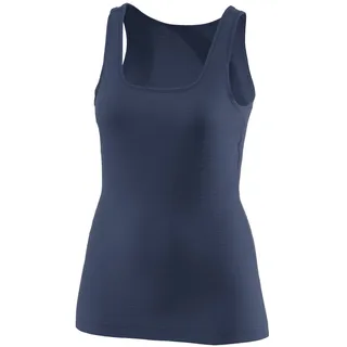 Löffler Singlet Merino Light dark blue- (495) 42