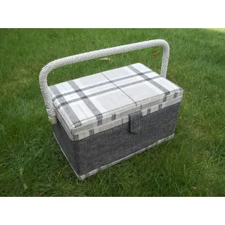 Nähkästchen, Nähkorb, Handarbeitskorb von Korbhaus Gesthüsen