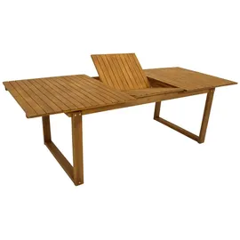 DEGAMO SANTIAGO Ausziehtisch 180/240 x 100 x 75,5 cm Braun