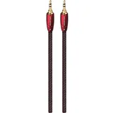 AudioQuest Golden Gate Analoges Audio-Verbindungskabel, 3,5 mm, Mini-auf-Mini-Kabel, 2 m