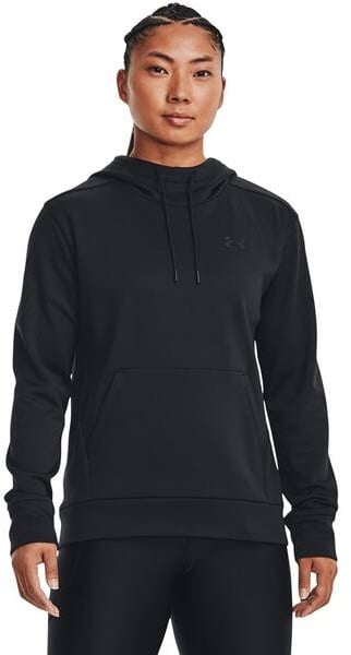 UNDER ARMOUR Damen Kapuzensweat ARMOUR FLEECE LC, BLACK, L