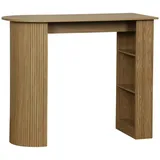sweeek Küchentisch 120 x 100 x 55 cm beige