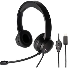 Logilink THX-20 USB-Headset mit Bügelmikrofon - Schwarz