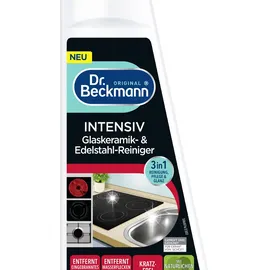 Dr. Beckmann Intensiv Glaskeramik- & Edelstahl-Reiniger, für Kochfelder, 250ml