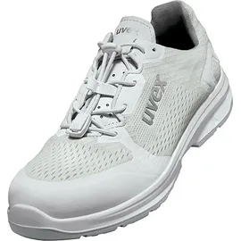 Uvex 1 sport white nc Halbschuhe O1 65709 weiß Weite 12 45 (O1, 45)