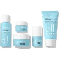 E.l.f. SKIN Jet Set Hydration Kit, Reisefreundliches Feuchtigkeitsspendendes Pflegeset,