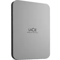 LaCie Mobile Drive V2 Moon Silver 1 TB USB-C 3.0 STLP1000400