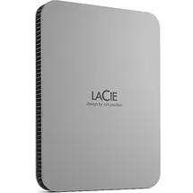 LaCie Mobile Drive V2 Moon Silver 1 TB USB-C 3.0 STLP1000400
